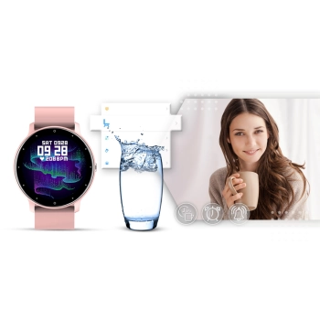 Smartwatch Giewont Sport Around GW120-1 - Powder Pink