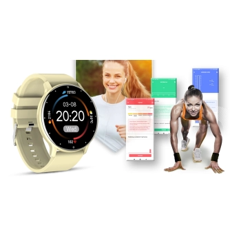 Smartwatch Giewont Sport Around GW120-6 - Ivory Effect