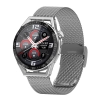 Smartwatch Rubicon RNCE88-3 Srebrny - Czarny Pasek Silikonowy + Srebrna Bransoleta