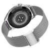 Smartwatch Rubicon RNCE88-3 Srebrny - Czarny Pasek Silikonowy + Srebrna Bransoleta