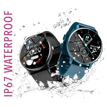 Smartwatch Rubicon RNCF01-3 Różowo-Różowy