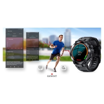 Smartwatch Giewont Pionier GPS GW460-1 - Carbon