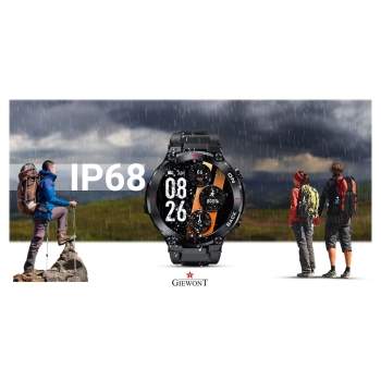 Smartwatch Giewont Pionier GPS GW460-1 - Carbon