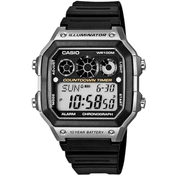 Zegarek Męski CASIO 10 bar do Pływania AE-1300WH-8AVDF