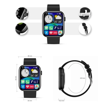 Smartwatch Damski Gravity GT3-3