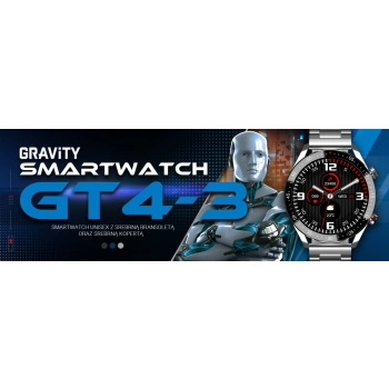 Smartwatch Męski Gravity GT4-3