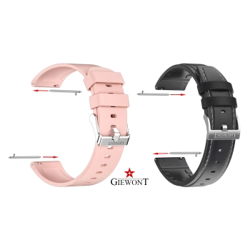 Teleskop GIEWONT Stalowy 20 mm do Pasek/Bransoleta SMARTWATCH GWT20