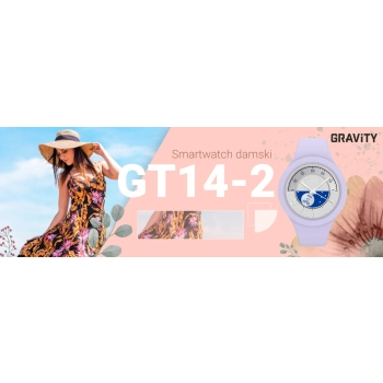 Smartwatch Damski Gravity GT14-2