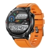 Smartwatch Gravity GT21-2 + Pomarańczowy Pasek Silikonowy