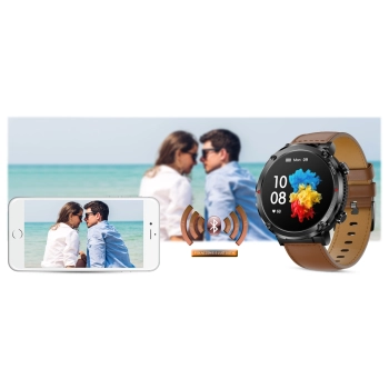 Smartwatch Gravity GT21-4 + Czarny Pasek Silikonowy