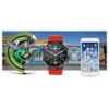 Smartwatch Gravity GT21-6 + Czerwony Pasek Silikonowy