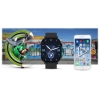 Smartwatch Gravity GT15-1 Czarny Pasek Silikonowy + Czarna Bransoleta