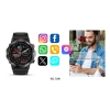 Smartwatch Veltori VT110-1 Czarny Pasek Silikonowy