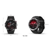 Smartwatch Veltori VT110-1 Czarny Pasek Silikonowy