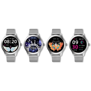 Damski SMARTWATCH G.Rossi SW014G-1 Srebrny